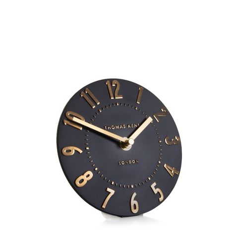 Mulberry Onyx 15cm Mantel Clock (AMC06059)